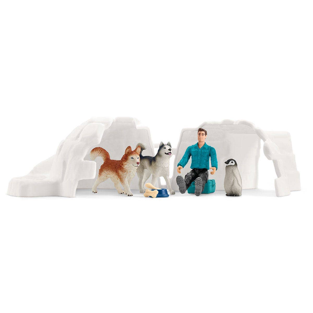 Antarctic Expedition Arctic Wild Animals Playset