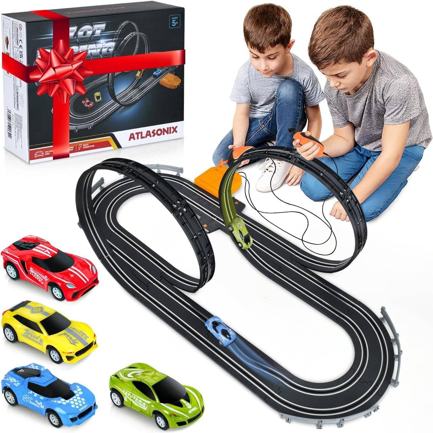 Slot Car Race Track Sets, Battery or Electric Race Car Track: Ultimate Track Master