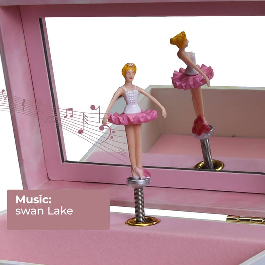 Two Time TuTu Musical Jewelry Box