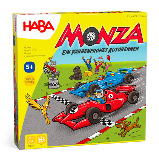 Monza - Colorful Car Racing Board Game
