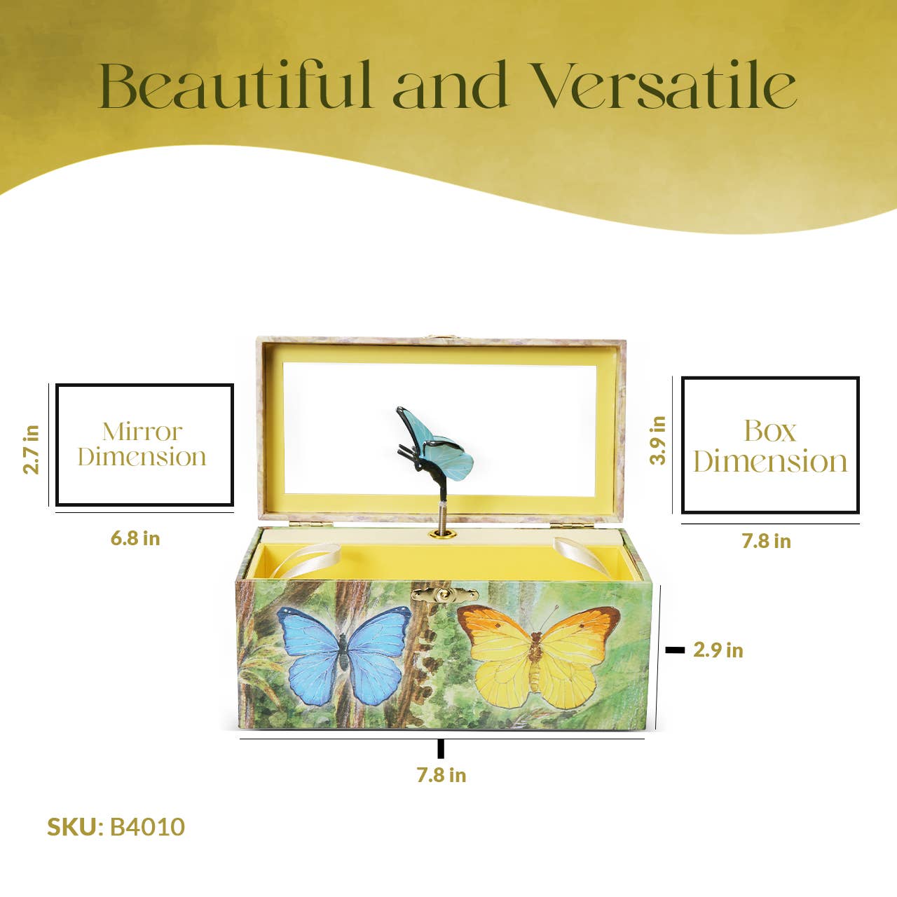 Butterfly Jewelry Box: Christmas 2025 Gift | Wholesale