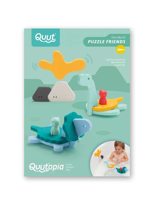 Quut Puzzle Friends - Fun in the Water: Dino World