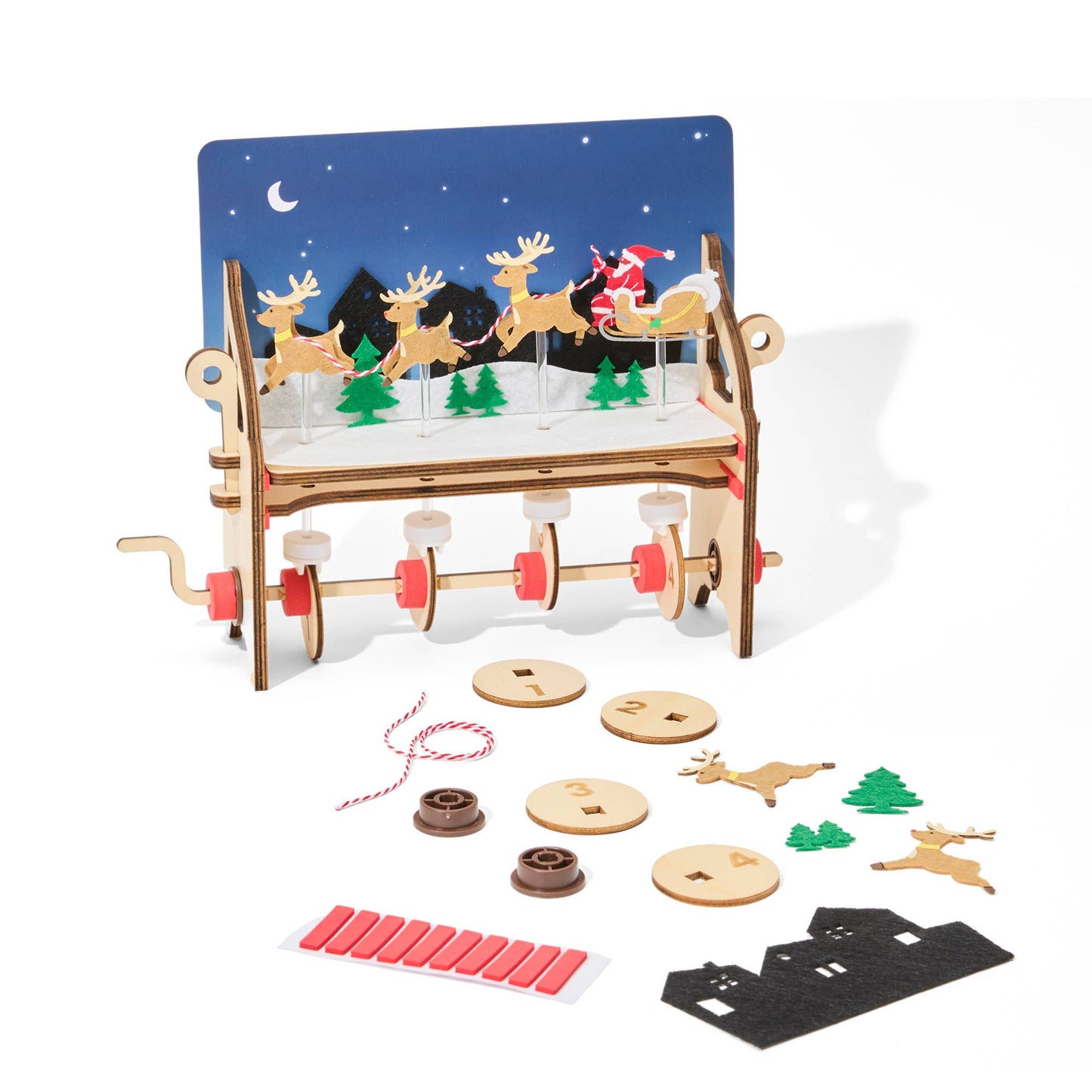 Santa's Sleigh Automation Engineering Kit for Kids
