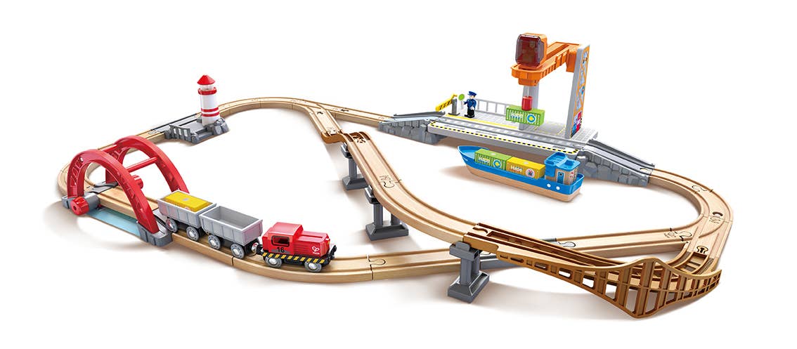 Sea & Rail Cargo Transportation Set