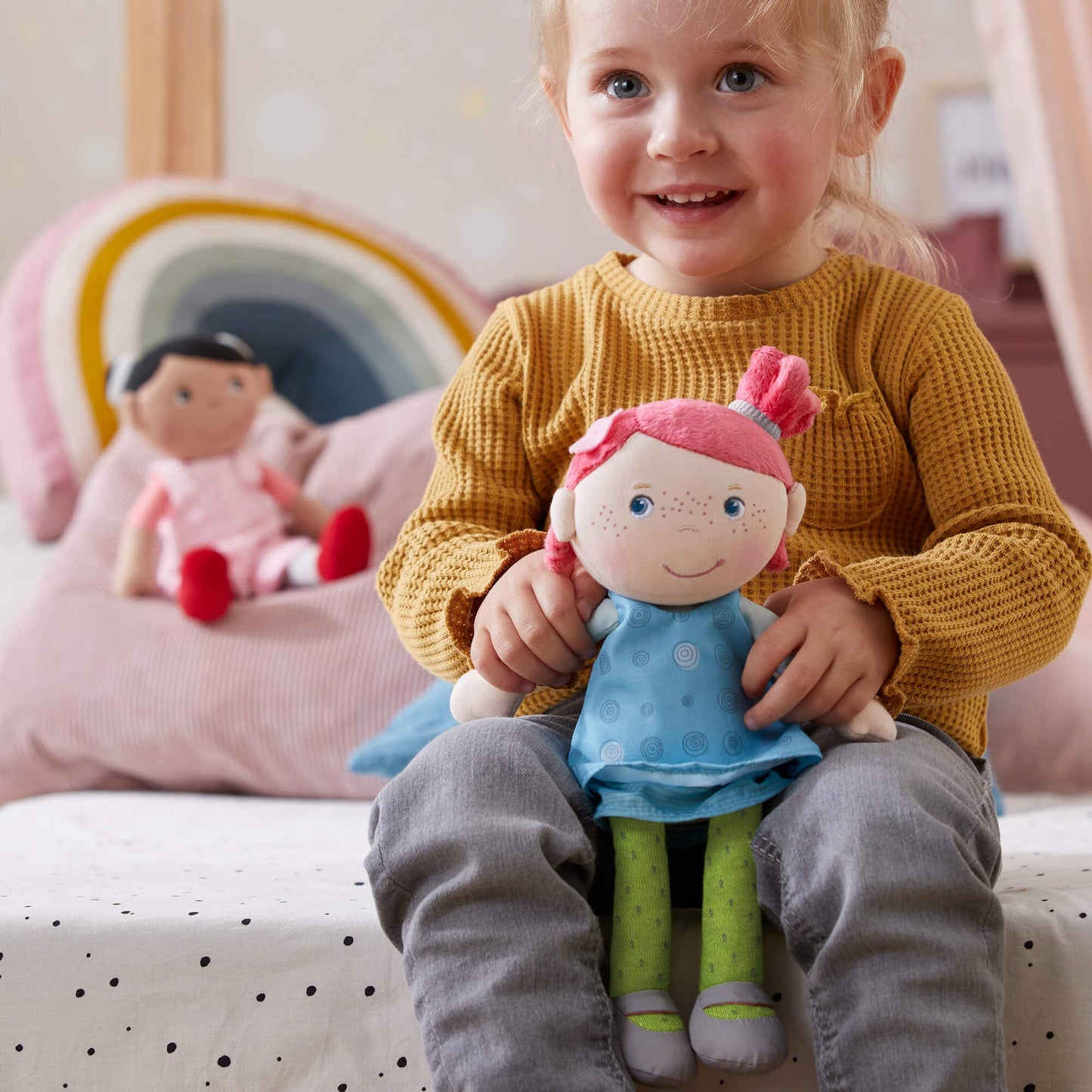 Snug Up Doll Philine - 10" Soft Cuddly Plush Baby Doll