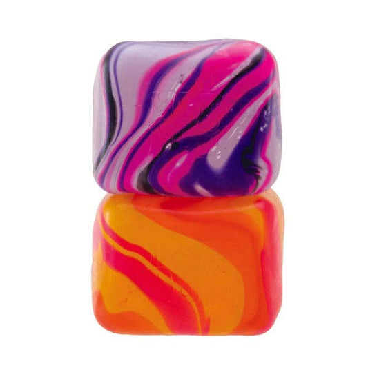 Nee Doh Nice Cube SWIRL Squishy Fidget Stress Ball (1pc) Assorted Colors