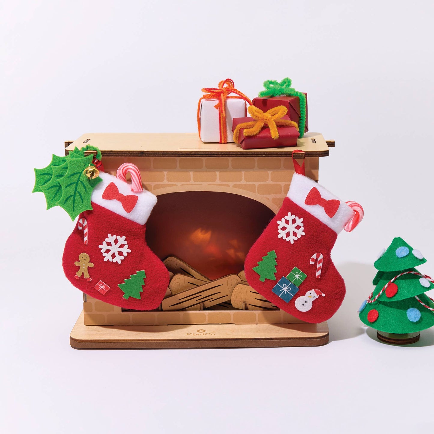 Cozy Glowing Fireplace Science Kit for Kids