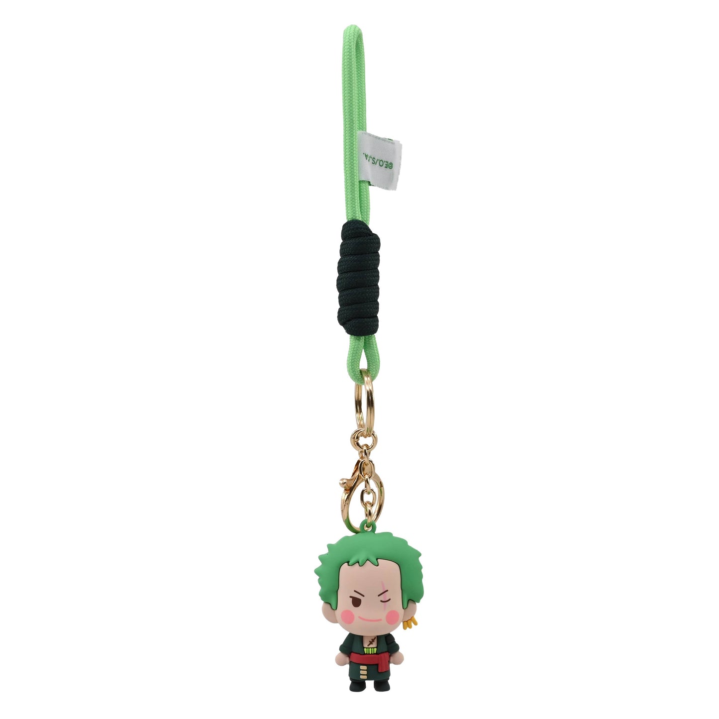 One Piece Pocket Hero Clip-On Keychain Figure