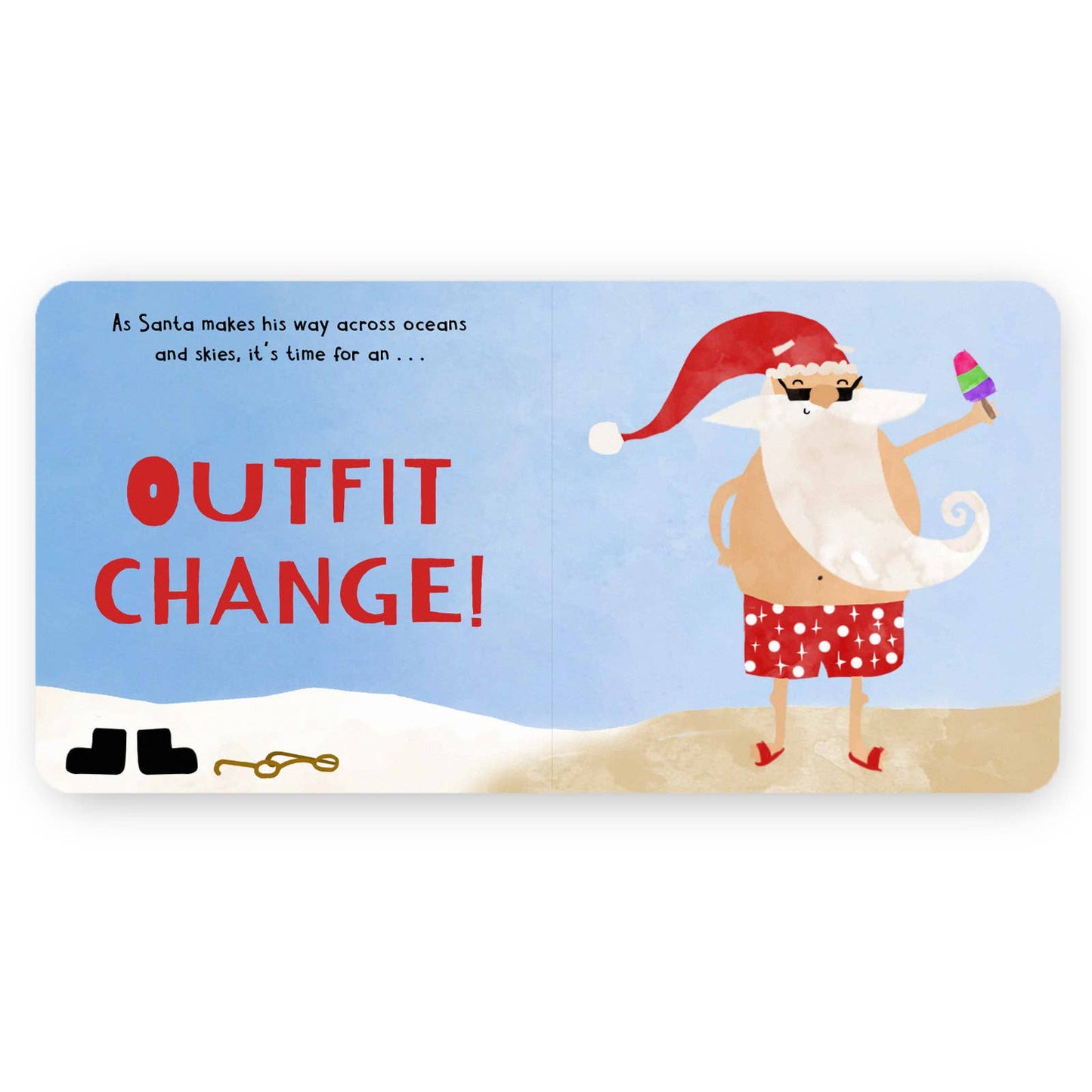 Santa's Busy Christmas | Christmas Board Book For Kids