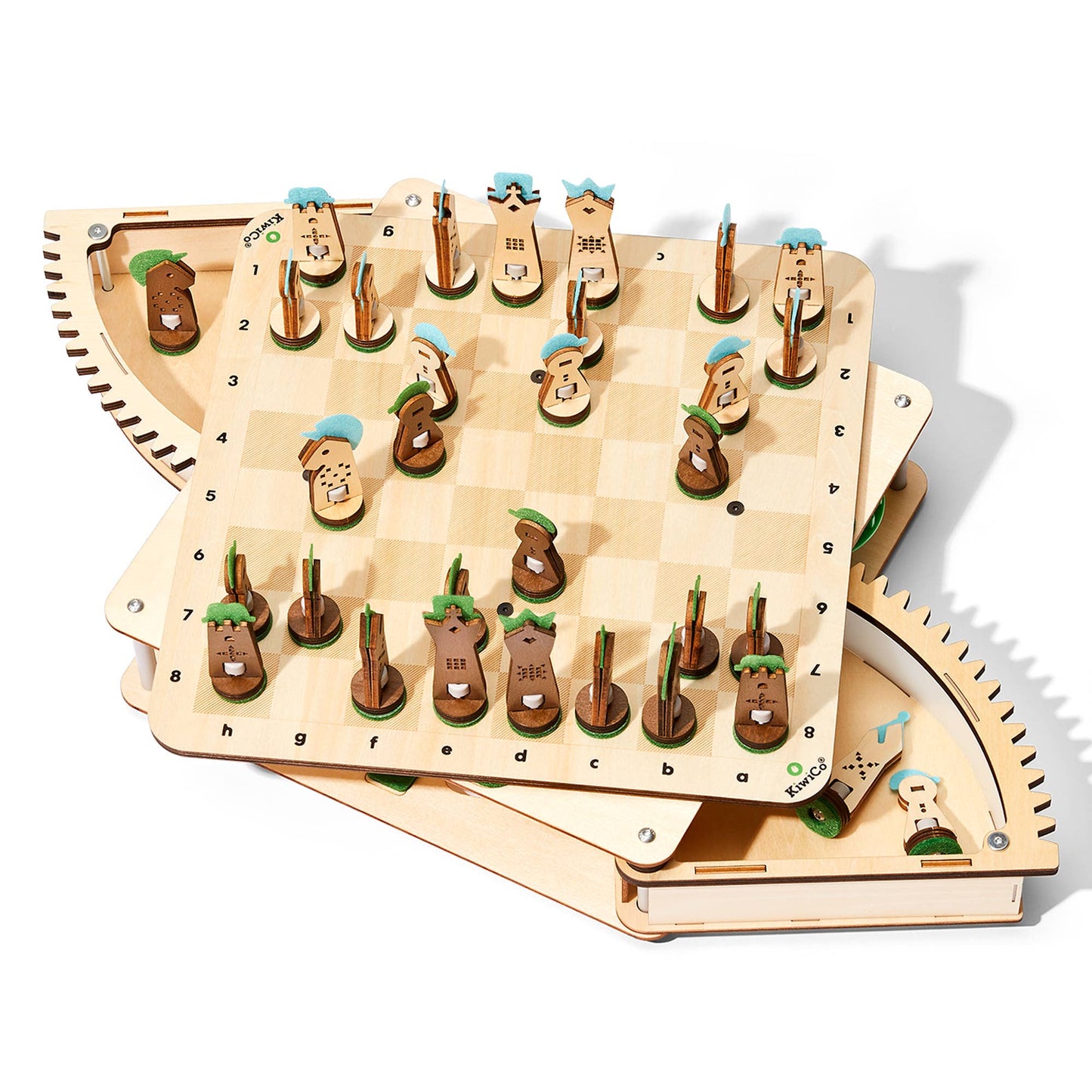 Build & Play Chess Set Stem Kit for Kids