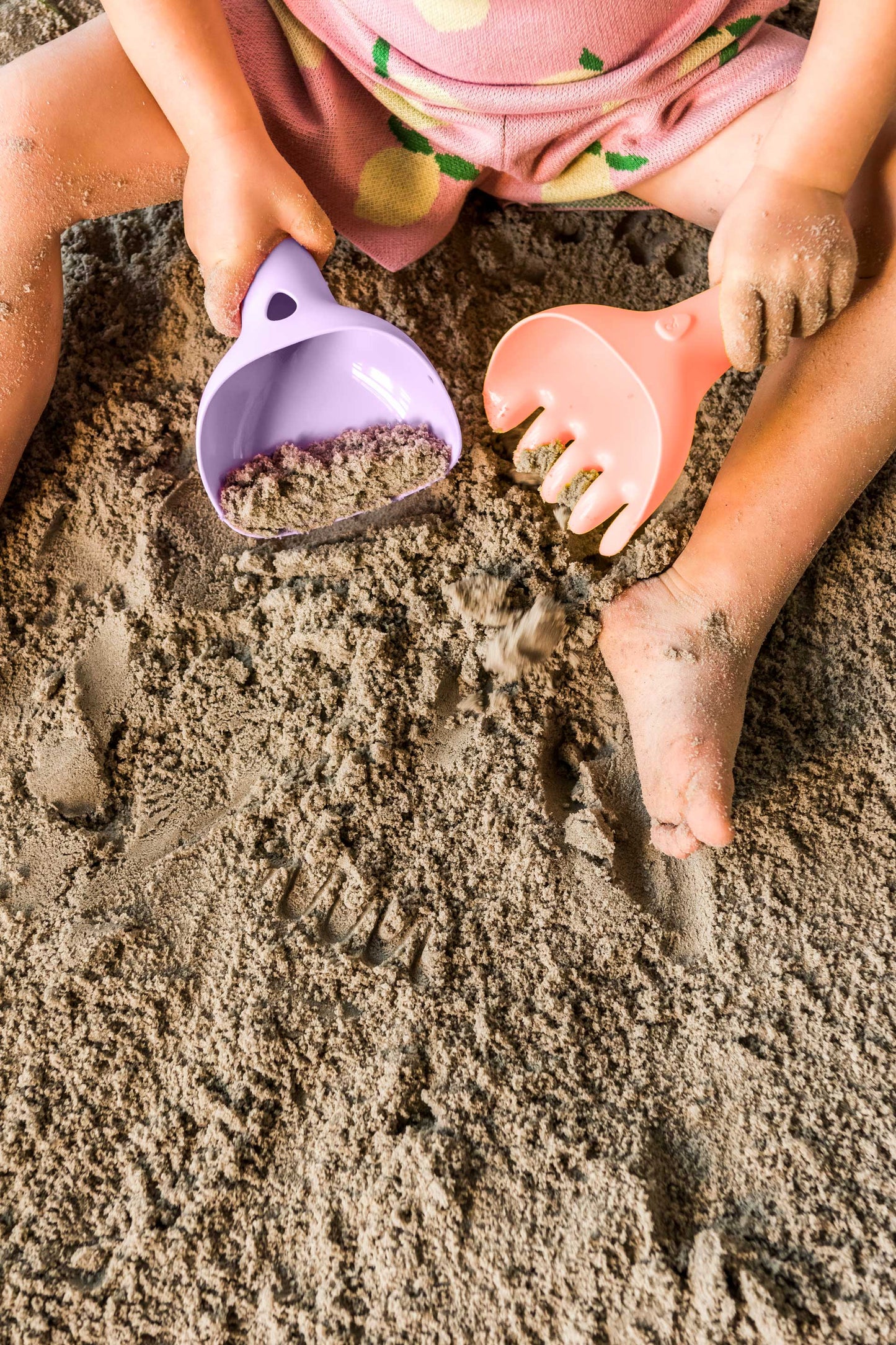 Quut Raki - Rake and digger, 2 in 1: Lavender