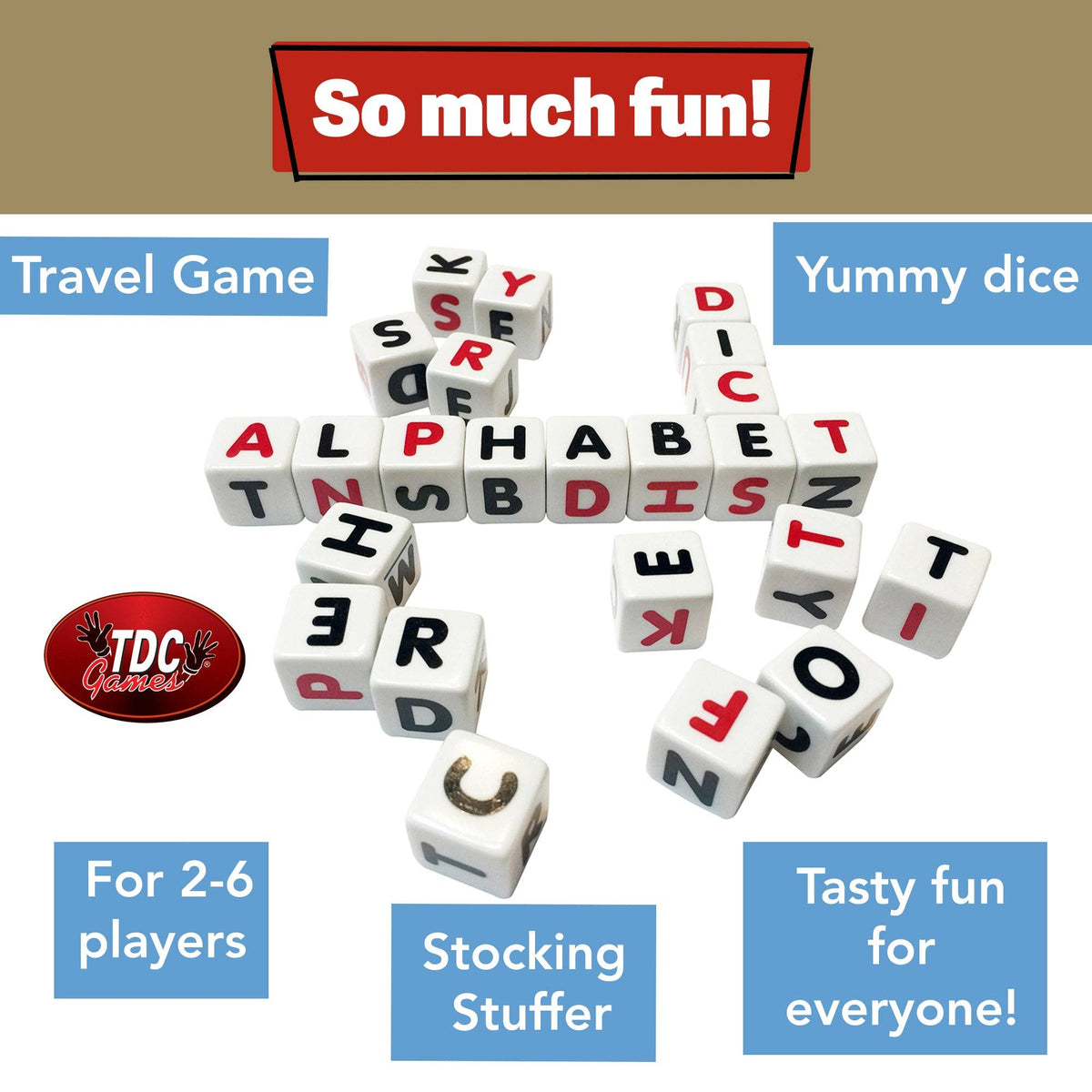 Campbell's Alphabet Dice Word Game