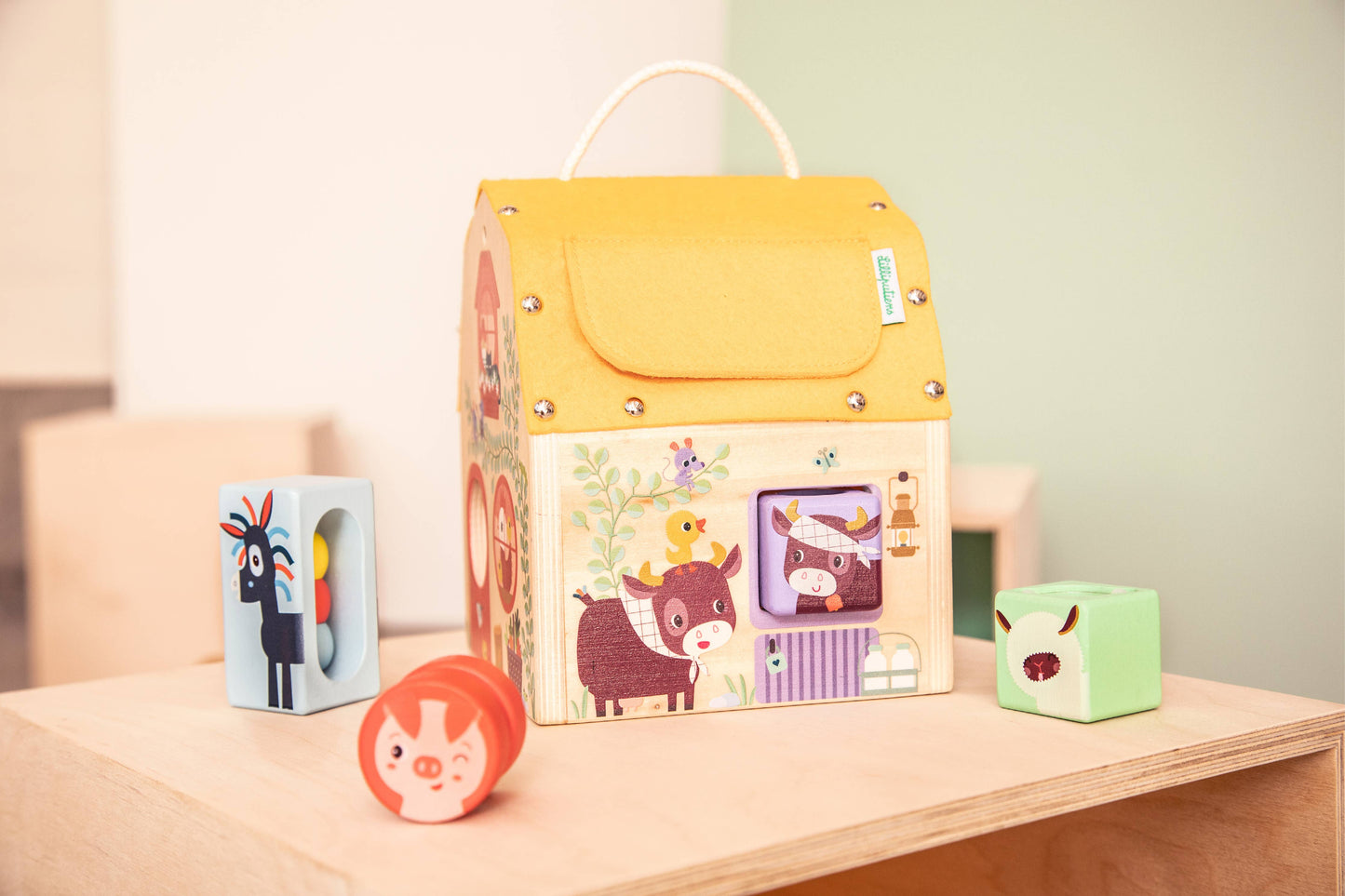 Farm Shapes & Sounds Exploring House