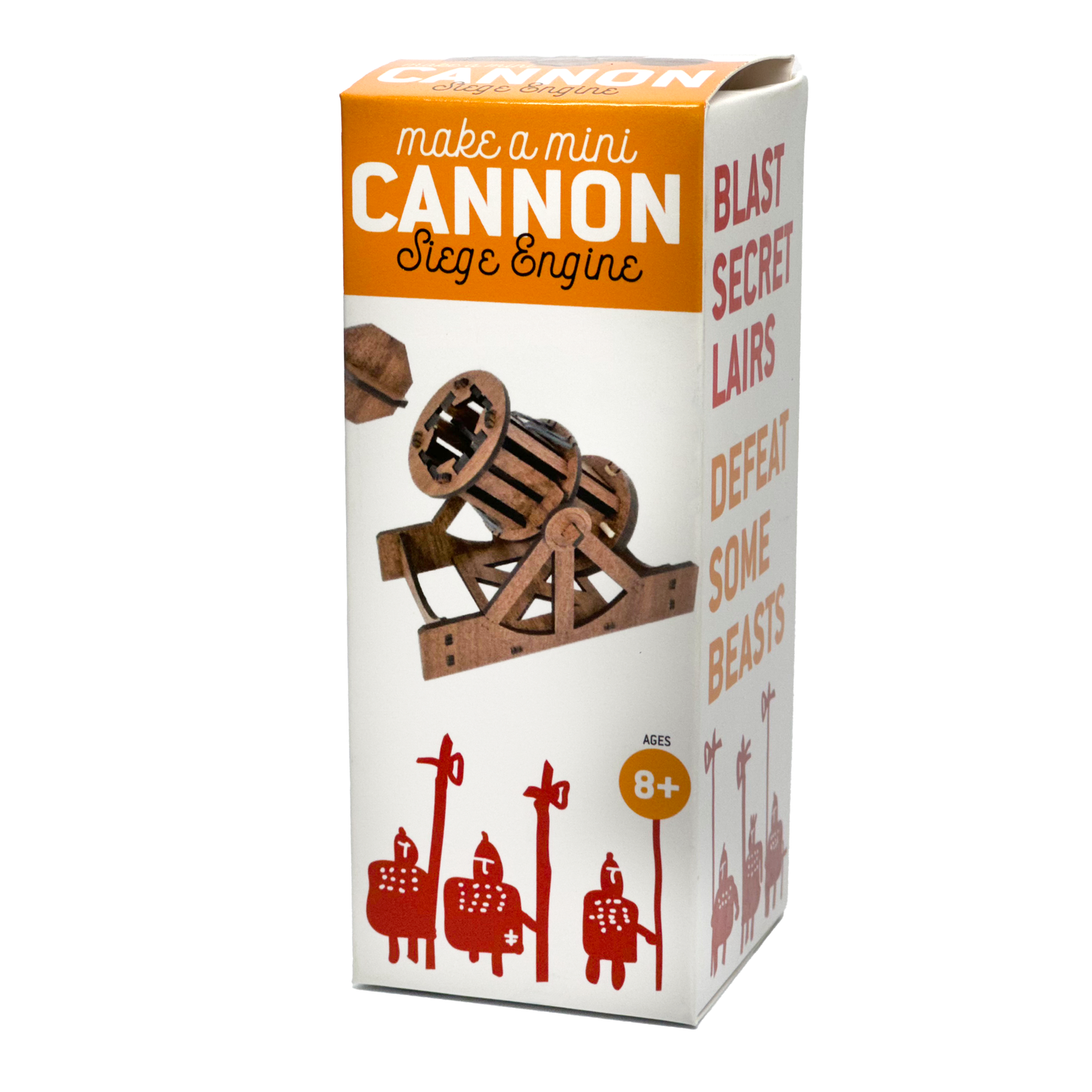 Mini Cannon : Wooden Engineering Model Building Kit