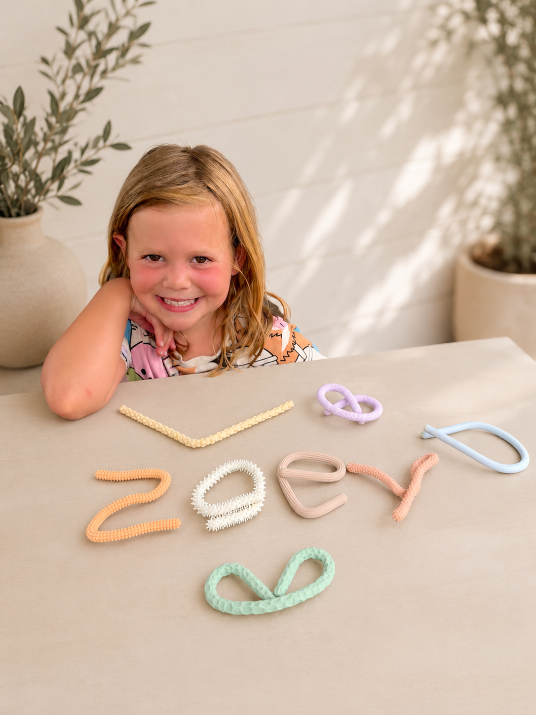 Neutral Silicone Sensory Imagination Sticks