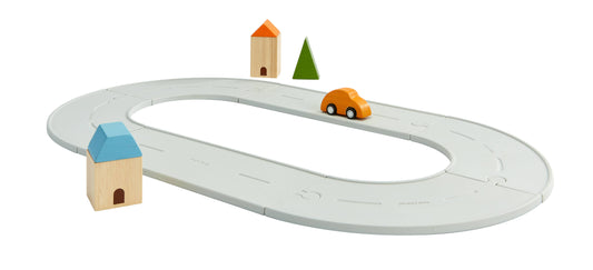 Rubber Road & Rail Car Set