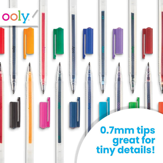 Color Luxe Fine Tip Gel Pens - Set of 12