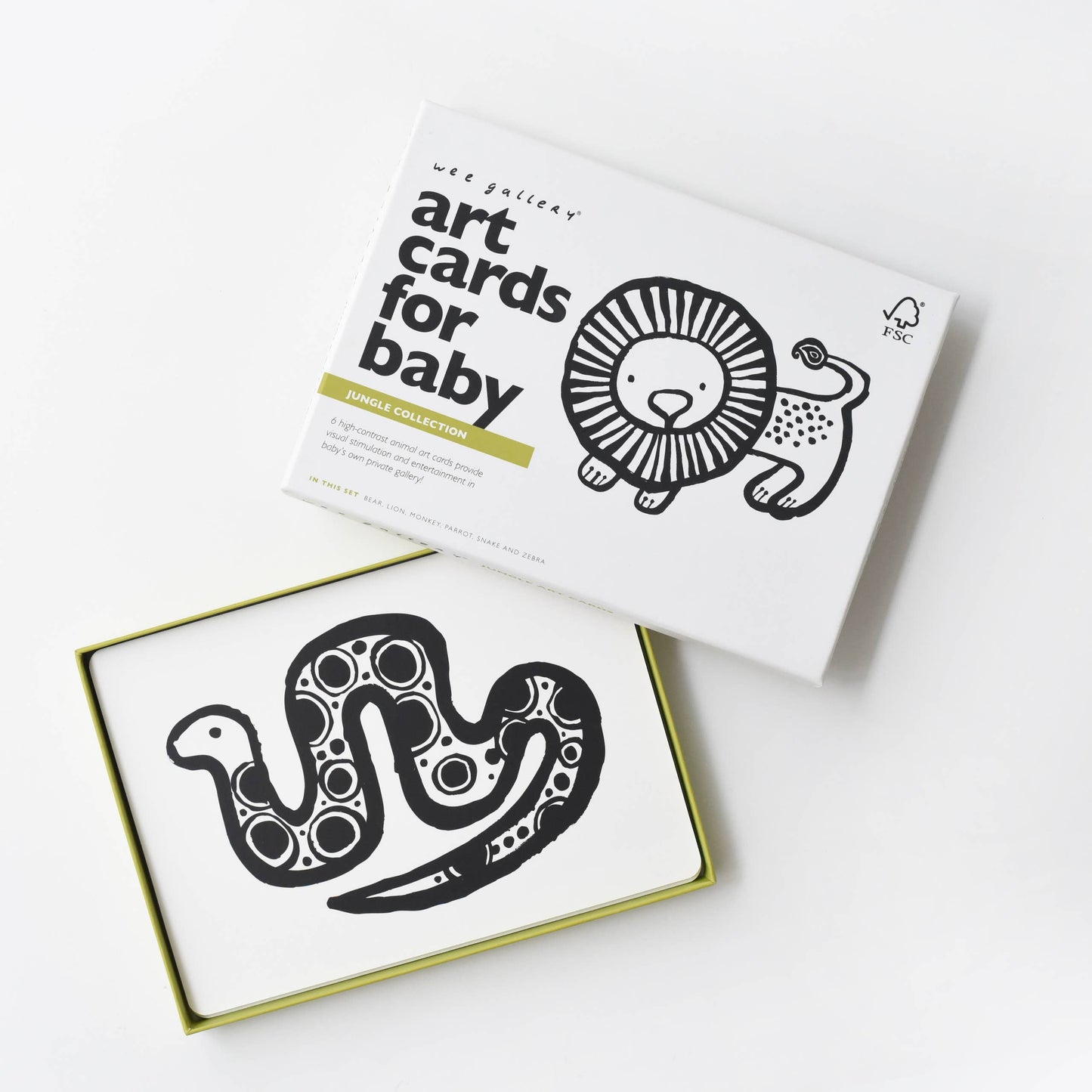 Art Cards for Baby - Jungle