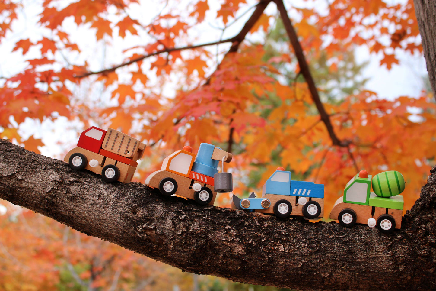 Construction Truck Wind-ups Refill - Set of 24