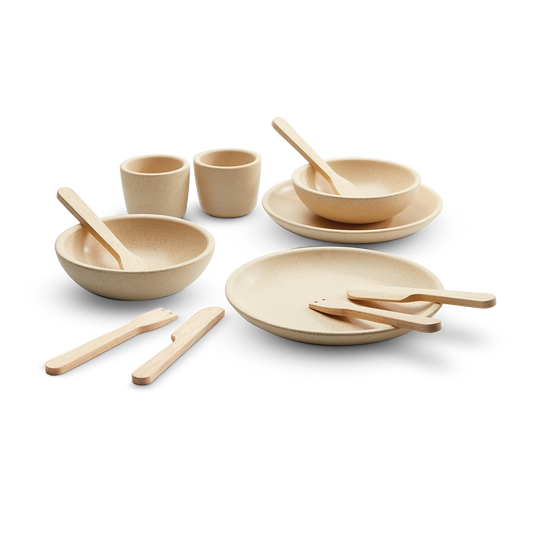 Wooden Tableware Set
