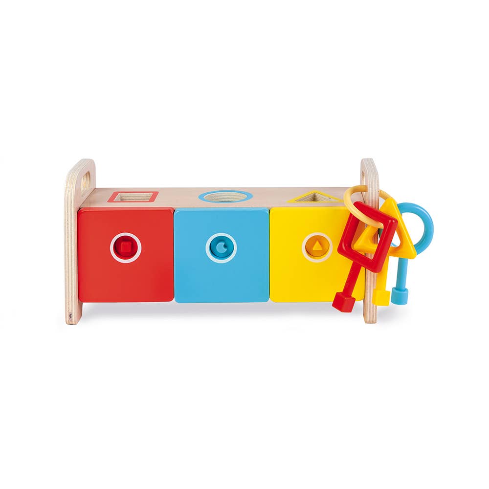 Essential | Shape Sorter Box With Keys | Early Learning Toys