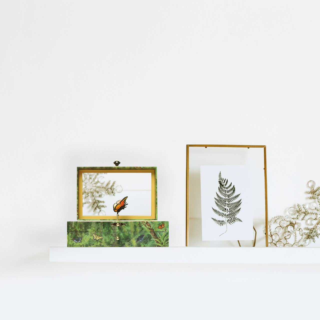 Papillon Butterfly Music Box