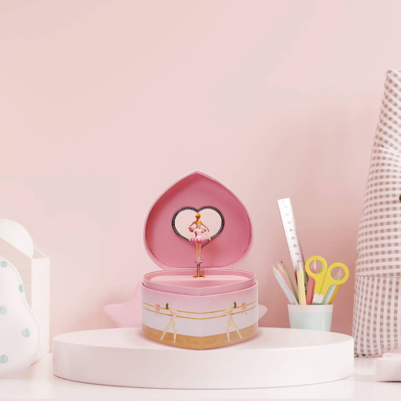 Heart Ballerina Jewelry Box: Christmas 2025 Sterling Silver