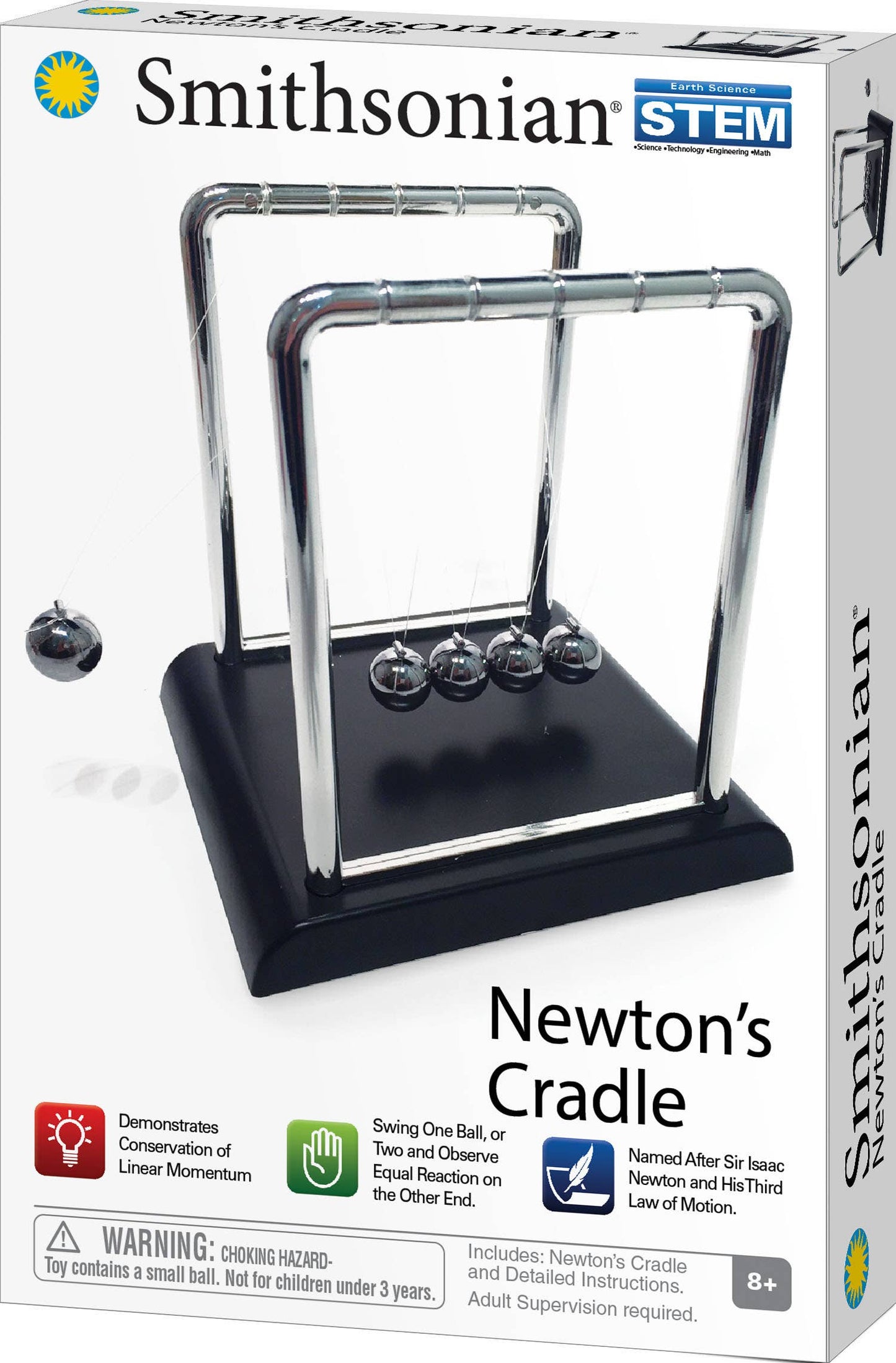 Smithsonian Newton's Cradle Value Set