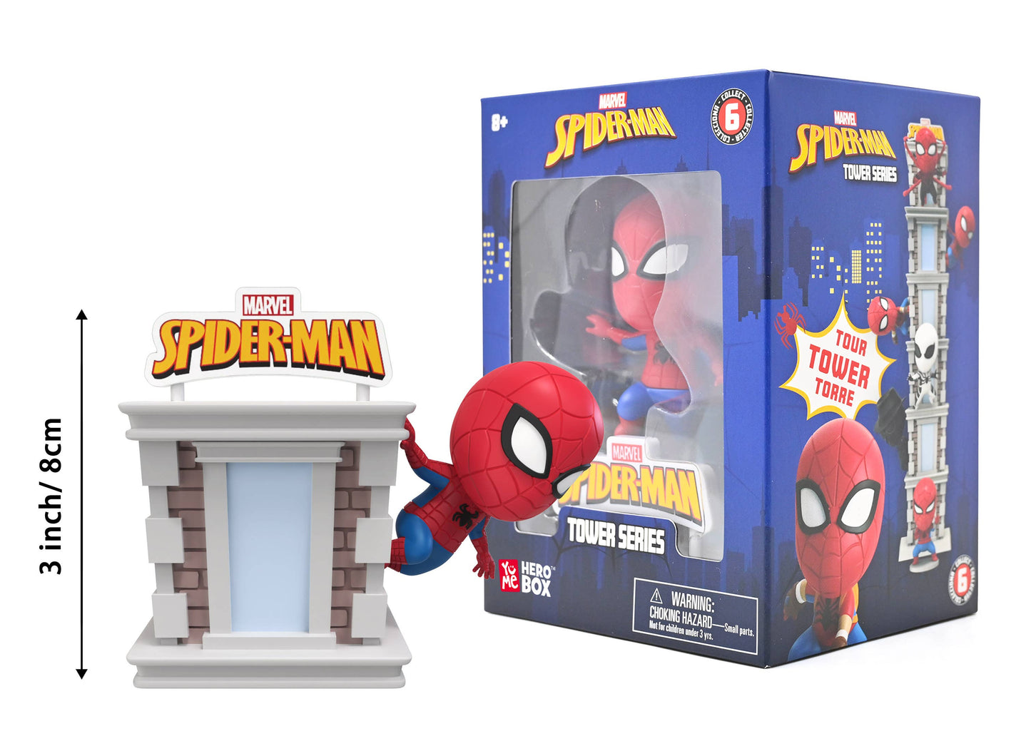 Marvel Spider-Man Tower Series Hero Box