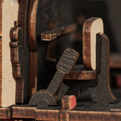 DIY Wooden Puzzle: Steam Journey