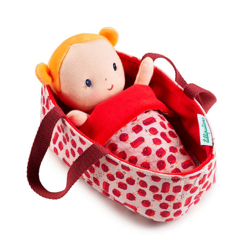 Lilliputiens - Agathe Baby | Doll & Carrier