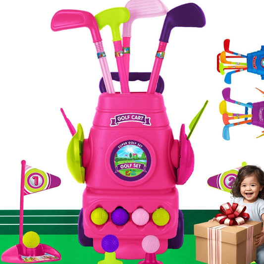 ToyVelt | Kids Golf Set: Pink