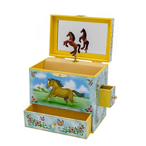 Wild and Free Musical Jewelry Box
