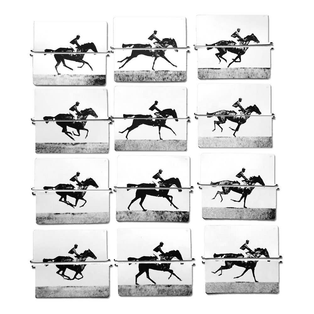 Fliposcope - Galloping Horse DIY FlipBook Machine Keepsake
