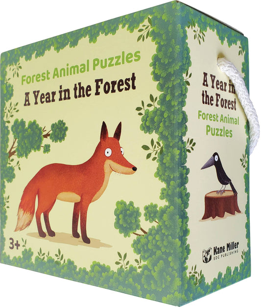 A Year in the Forest Puzzles: Forest Animals