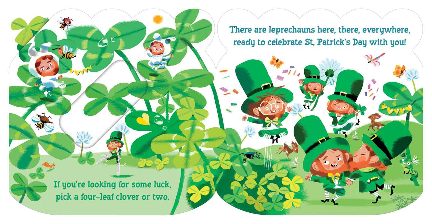Leprechauns Everywhere! by Yuli Yav: Board Books; 14 pages / English