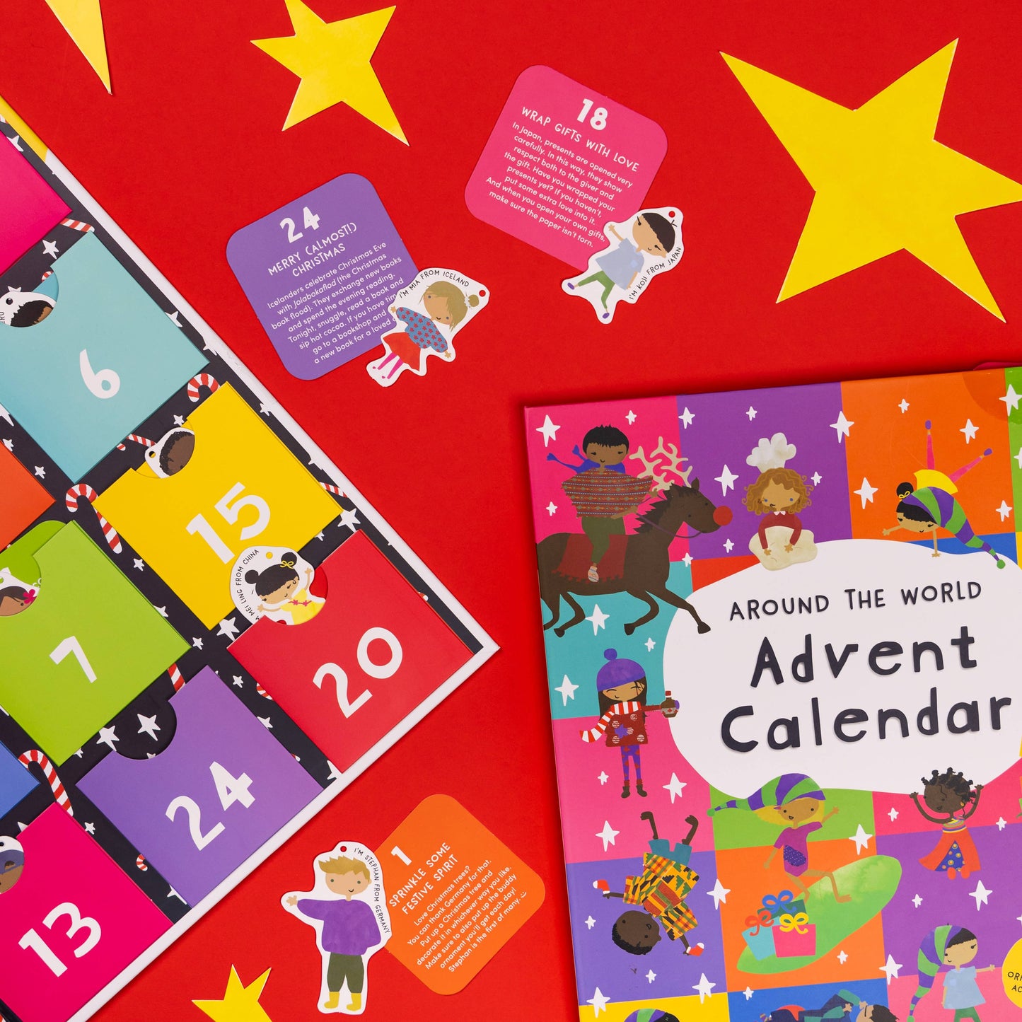 Around the World Advent Calendar for Kids Christmas 2026