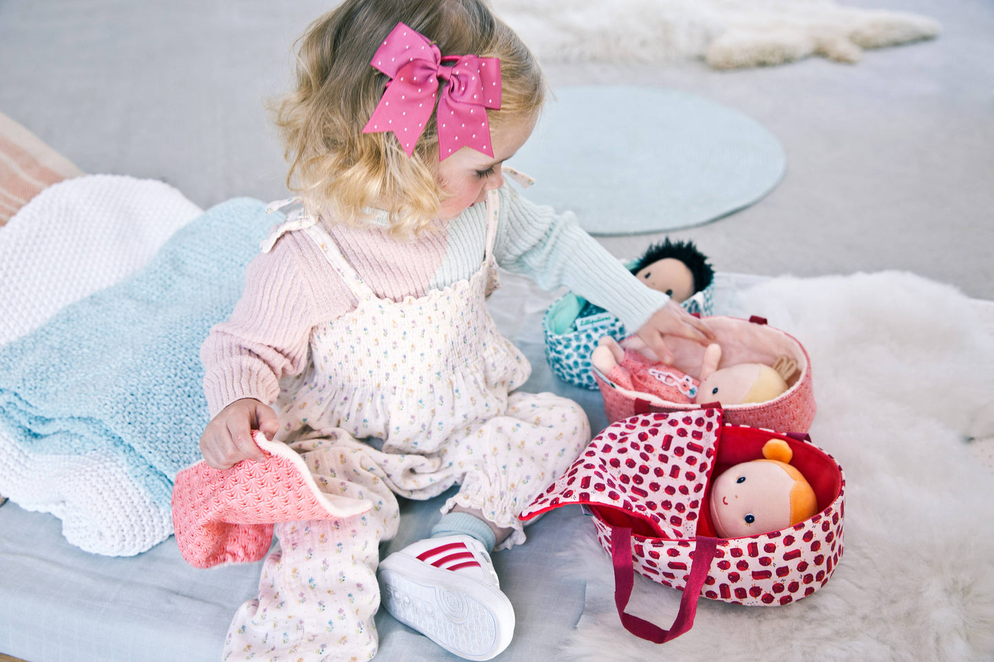 Lilliputiens - Agathe Baby | Doll & Carrier