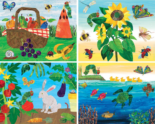 Eric Carle 4-Pack 48 Piece Puzzles