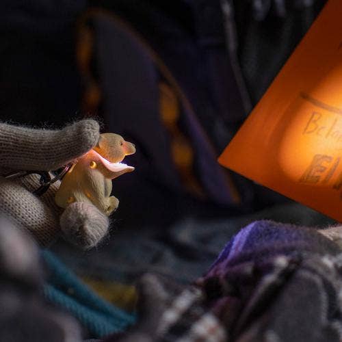 WildLight Animal Carabiner Flashlight - Polar Bear