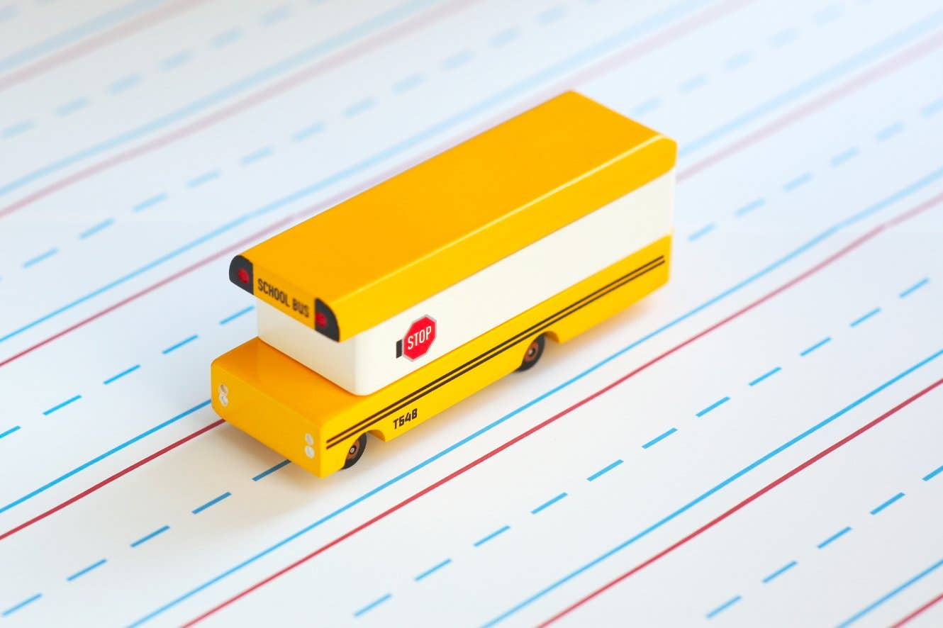 Candylab Toys School Bus