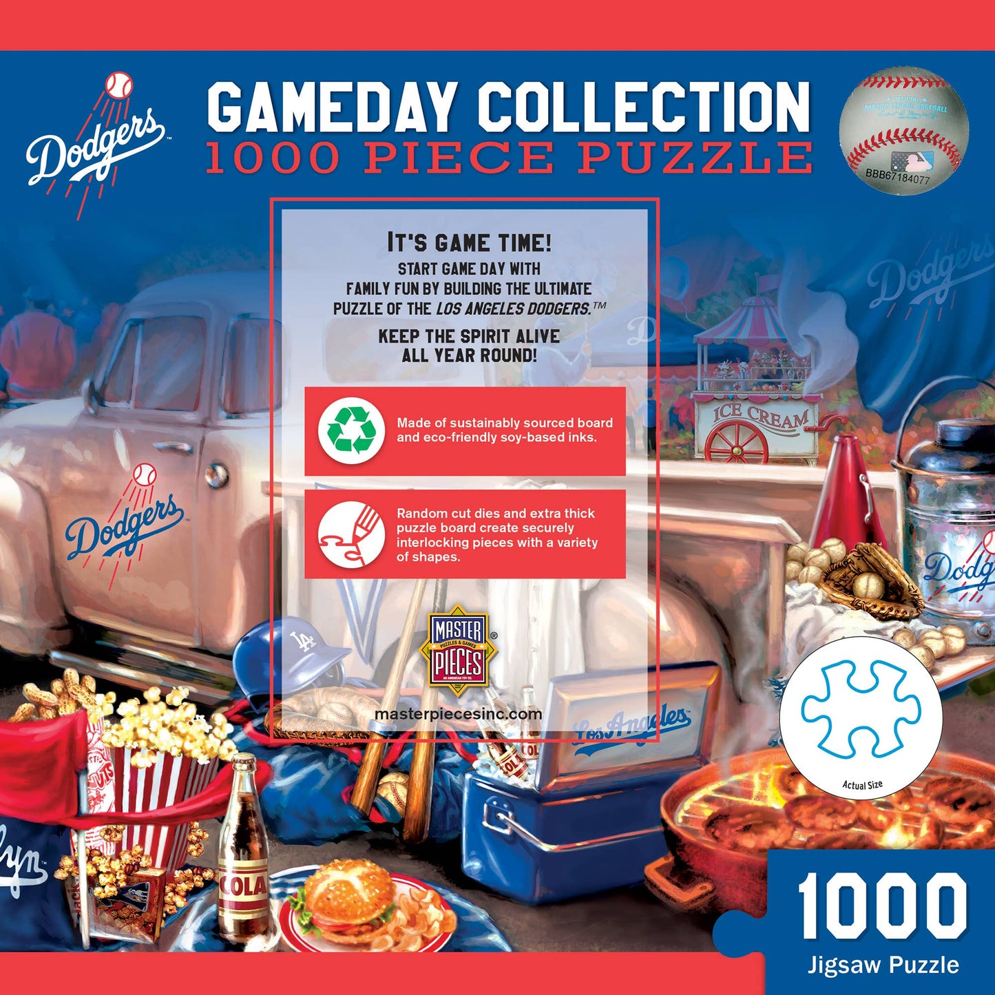 Los Angeles Dodgers - Gameday 1000 Piece Puzzle