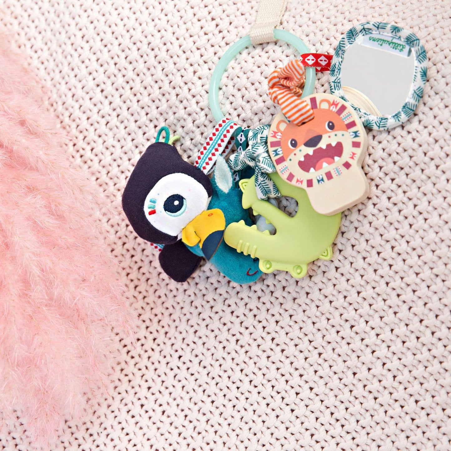 Jungle Sensory Keychain