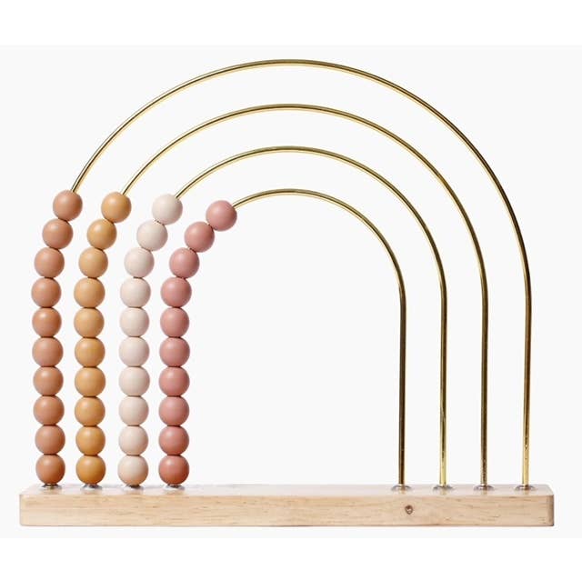 Brooklyn Neutral Rainbow Abacus