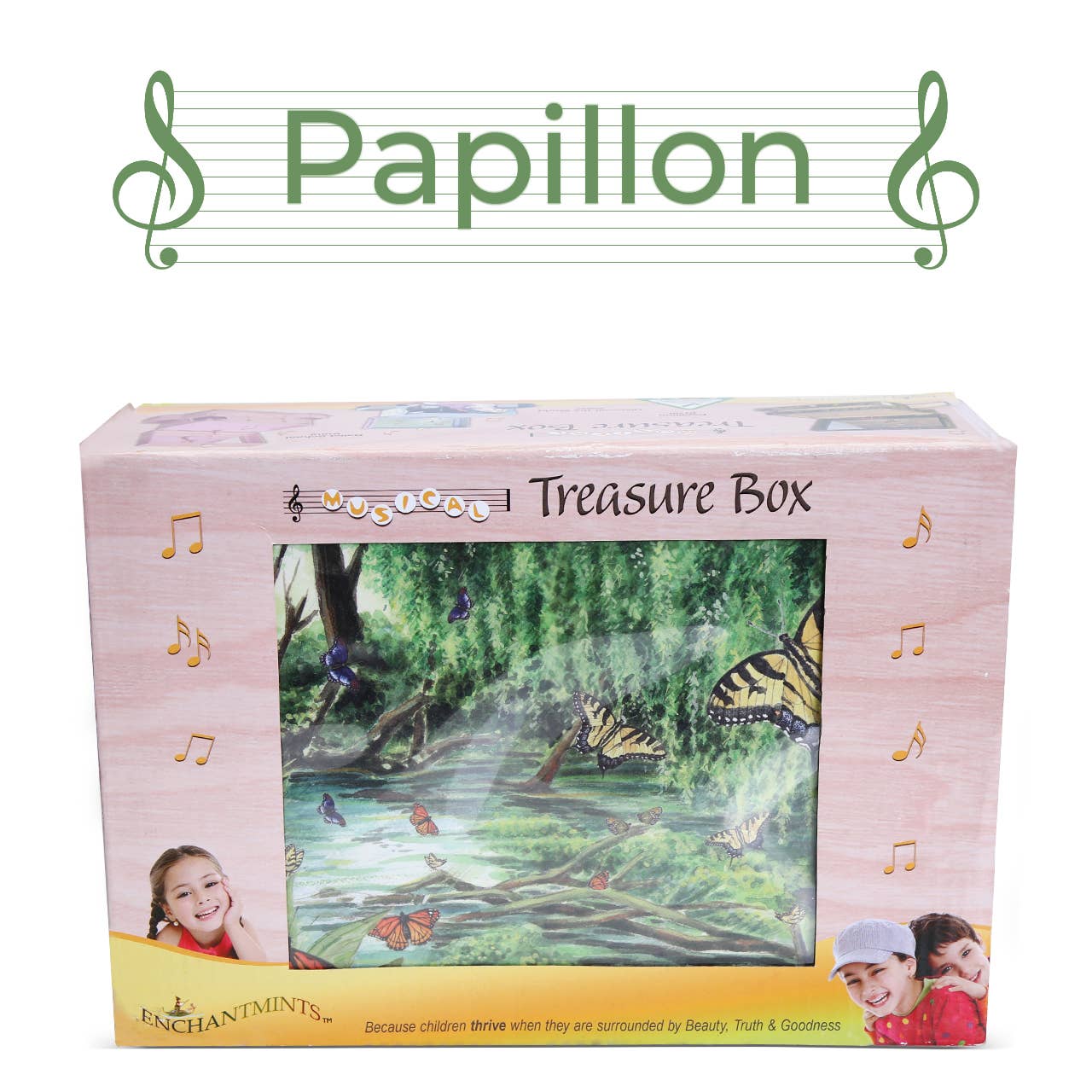 Papillon Butterfly Music Box