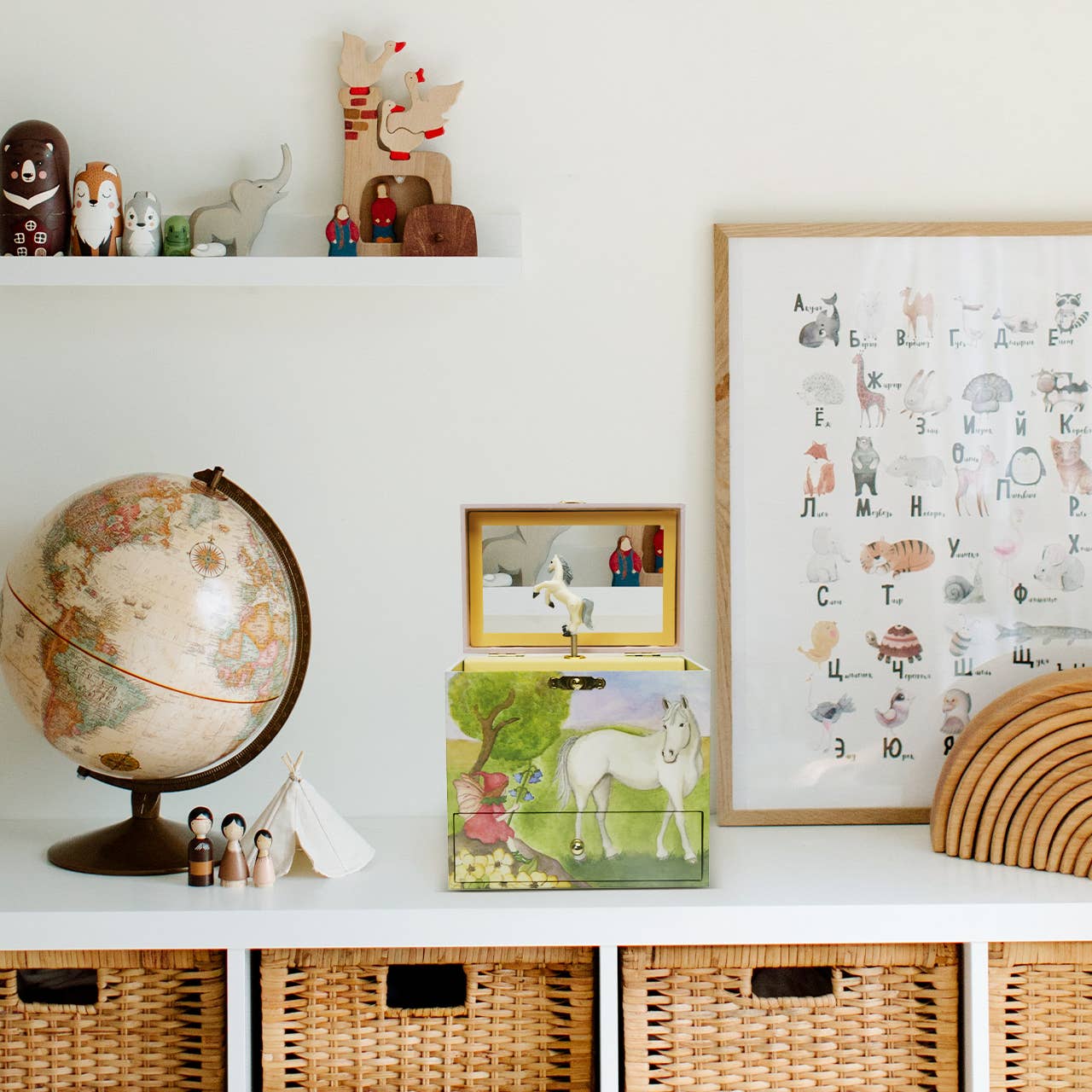 Horse Fairy Music Box