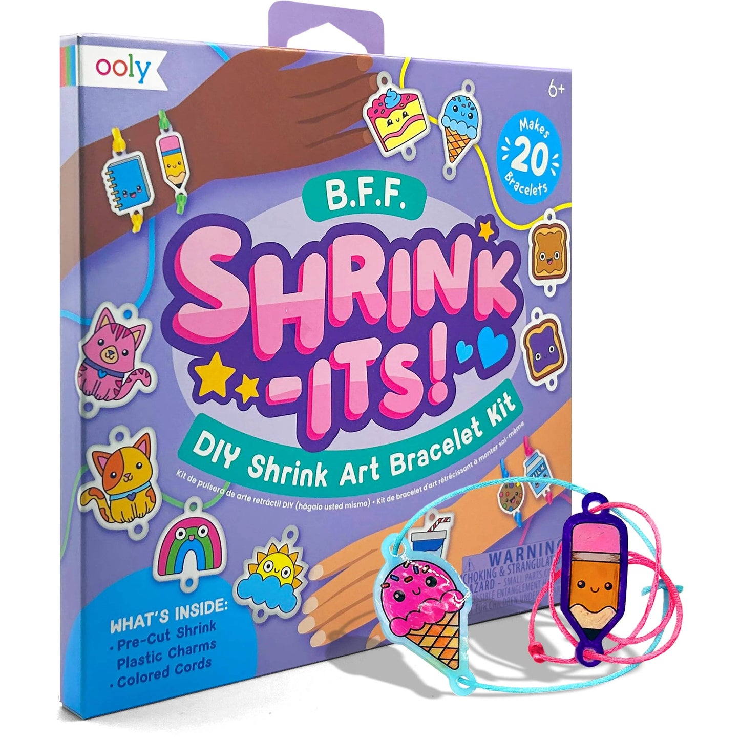 Shrink-Its! DIY Shrink Art Bracelet Kit - BFF