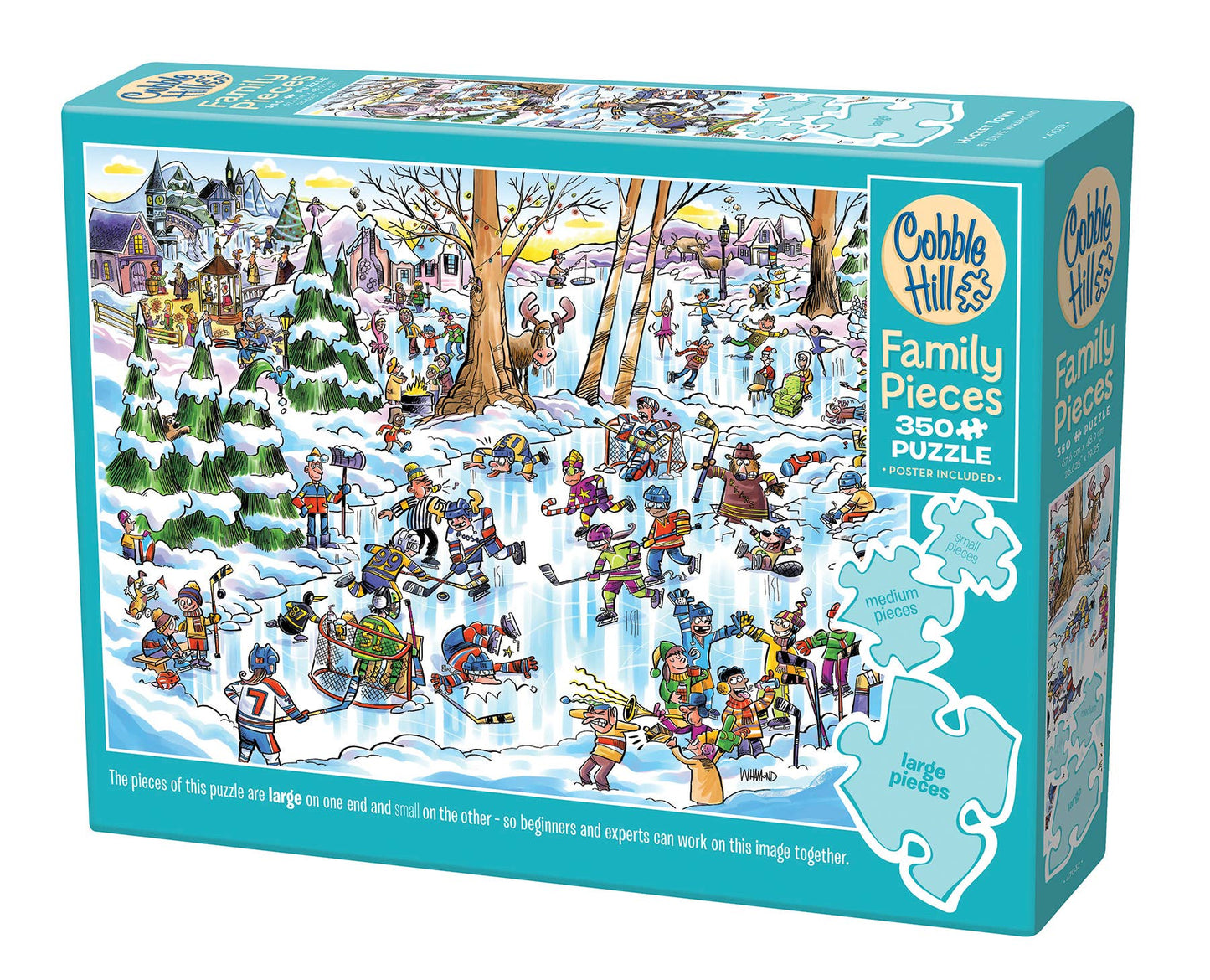 Hockey Town 350pc Puzzle
