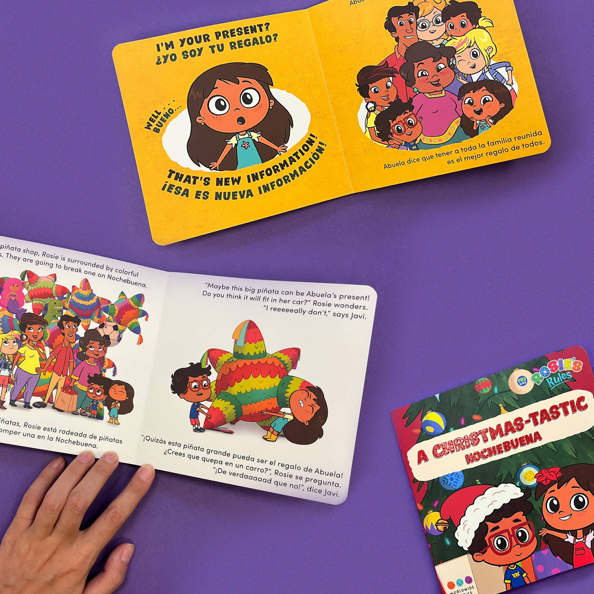 A Christmas-tastic Nochebuena, Bilingual Holiday Board Book