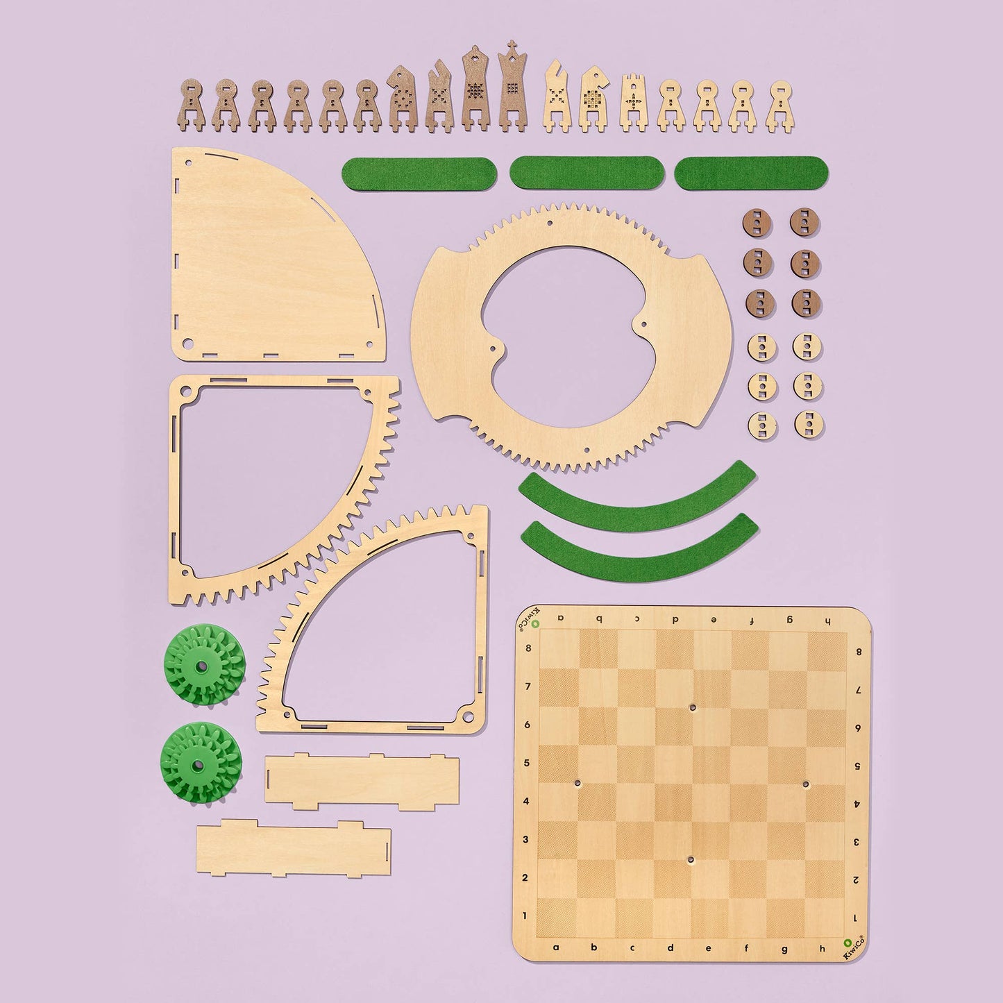 Build & Play Chess Set Stem Kit for Kids